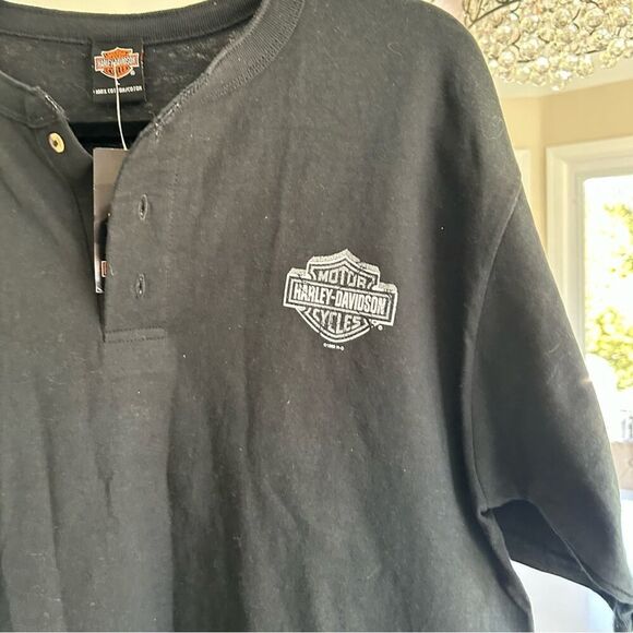 Harley Davidson Men’s Black Tee Shirt NWT - Picture 8 of 13